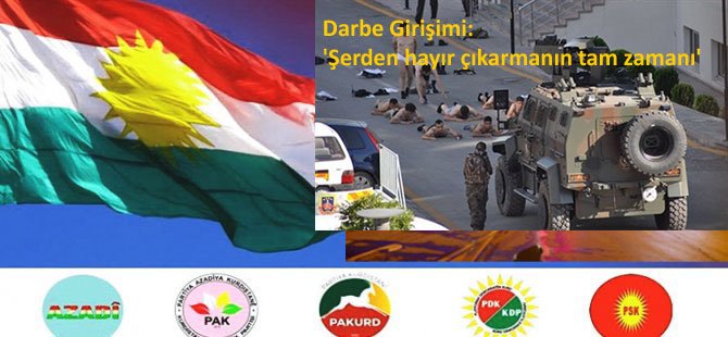Kürdistani partiler: 'Şerden hayır çıkarmanın tam zamanıdır'