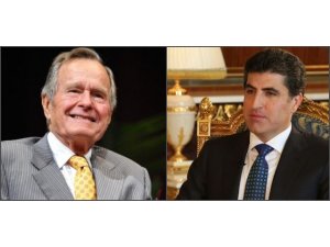 Başbakan Neçirvan Barzani Bush için başsağlığı diledi