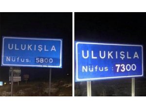 Bir gece ansızın Ulukışla'nın nüfusu değişti!