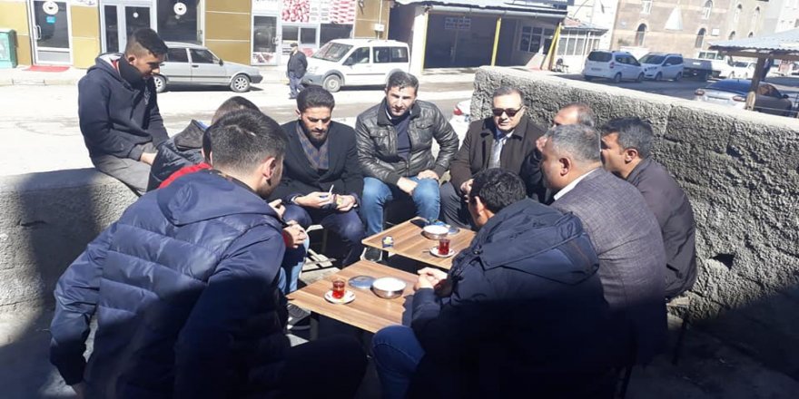 Ali Ziver Çakı, Otogar esnafını ve TEDAŞ'ı ziyaret etti
