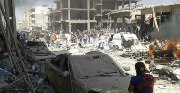 Suriye'deki Şiddetli Patlama Nusaybin'i Etkiledi: 2 Yaralı