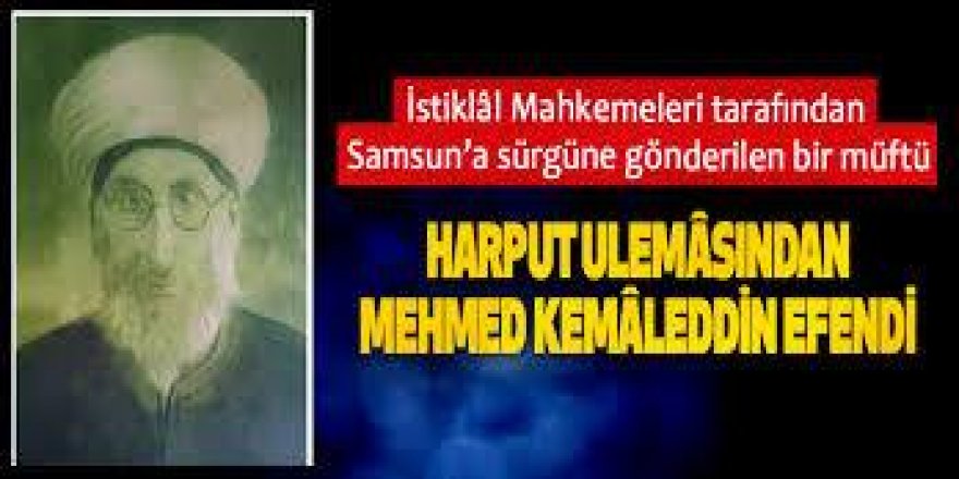 Bir aydın:Mehmet Kemaleddin Efendi