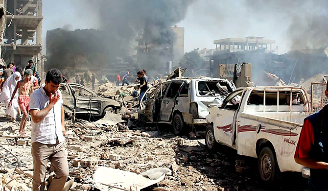 Qamışlo'da intihar saldırısı: En az 37 sivil hayatını kaybetti