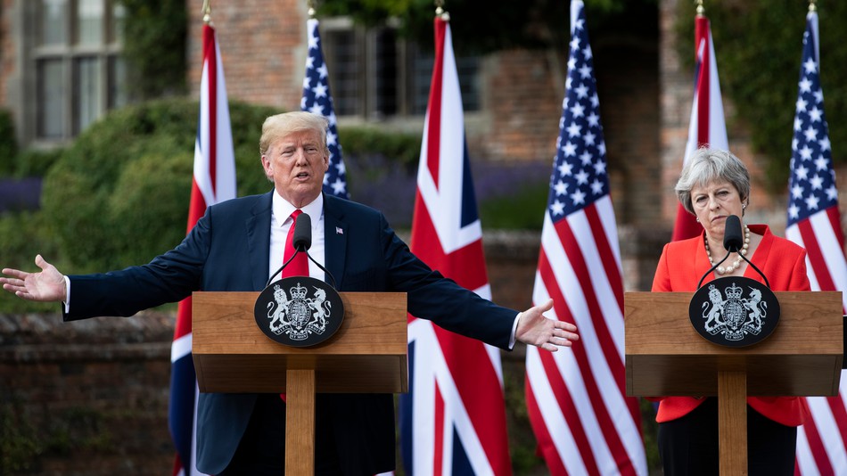 Trump ve May: İran'da aynı hedefe ulaşmak istiyoruz