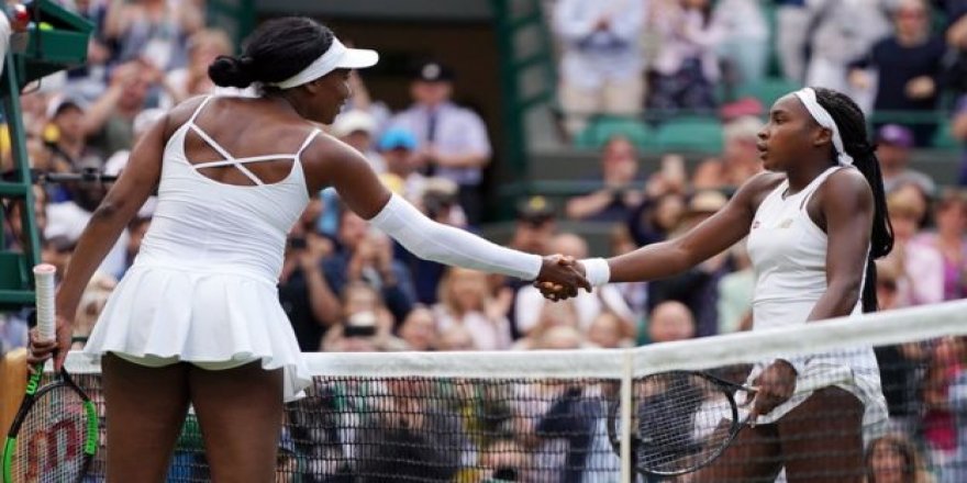 15 yaşındaki tenişçi, Venus Williams'ı eledi