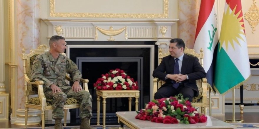 Başbakan Mesrur Barzani Gregory Crowderi kabul etti