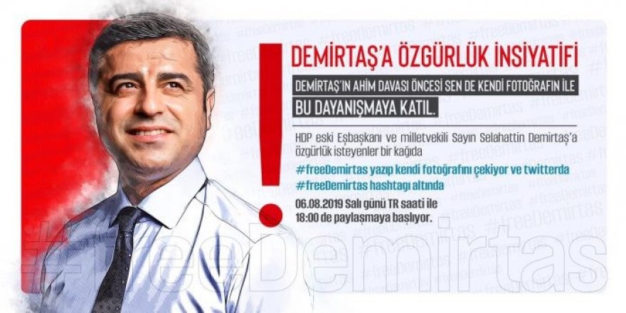 Demirtaş için özgürlük kampanyası