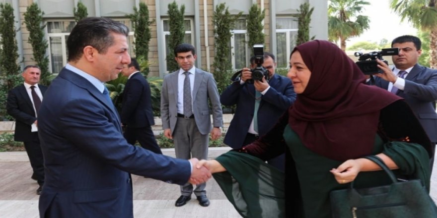 Başbakan Barzani, Parlamento Başkanı ile bir araya geldi