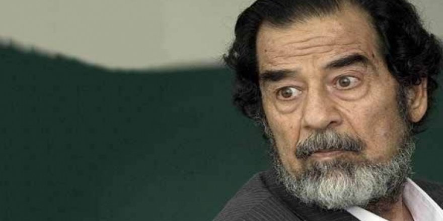 "İbret olsun diye Saddam portresi asılmalı"