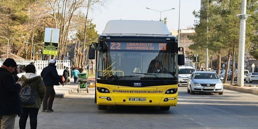 Diyarbakır’da bayramda toplu taşıma ücretsiz