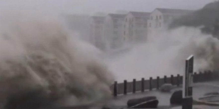 Çin'de Lekima tayfunu: 18 kişi öldü