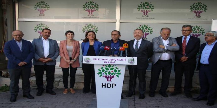 DİSK, KESK, TMMOB ve TTB'den HDP'ye destek ziyareti