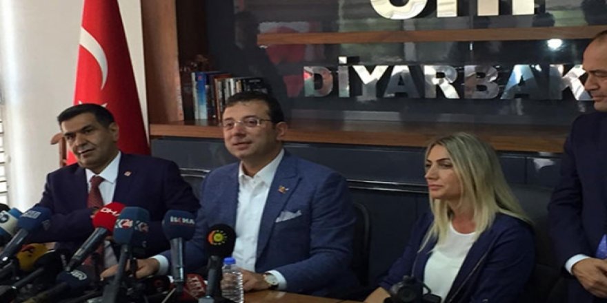 İmamoğlu Diyarbakır'da