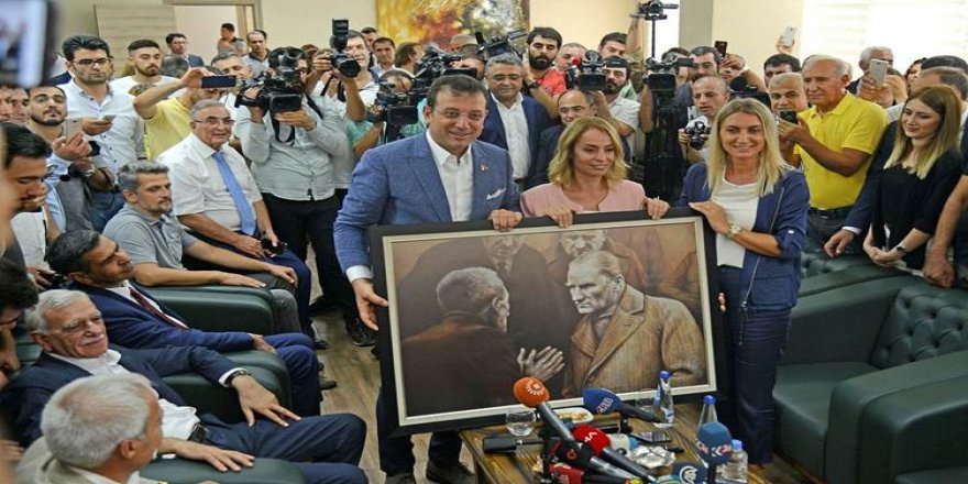 İmamoğlu’ndan ‘Atatürk portresi’ eleştirilerine yanıt