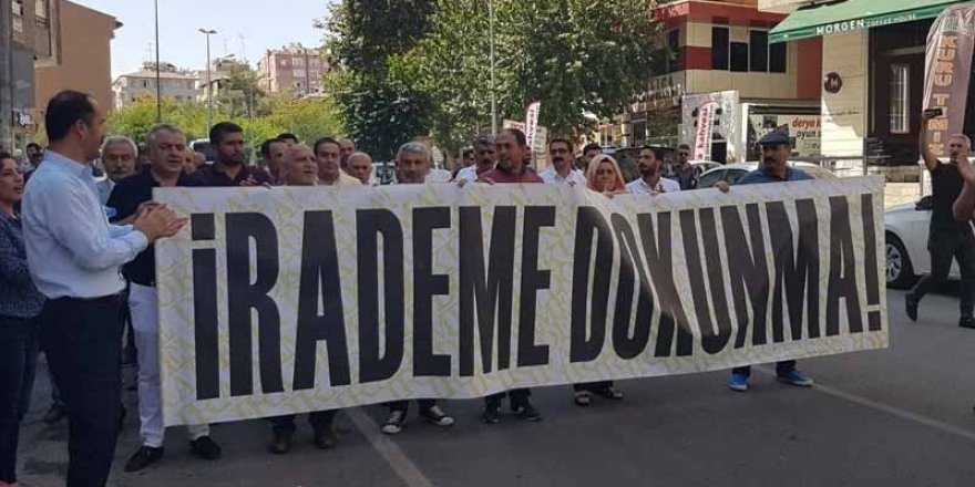 Diyarbakır'da Kayyım Protestoları 23'üncü Gününde