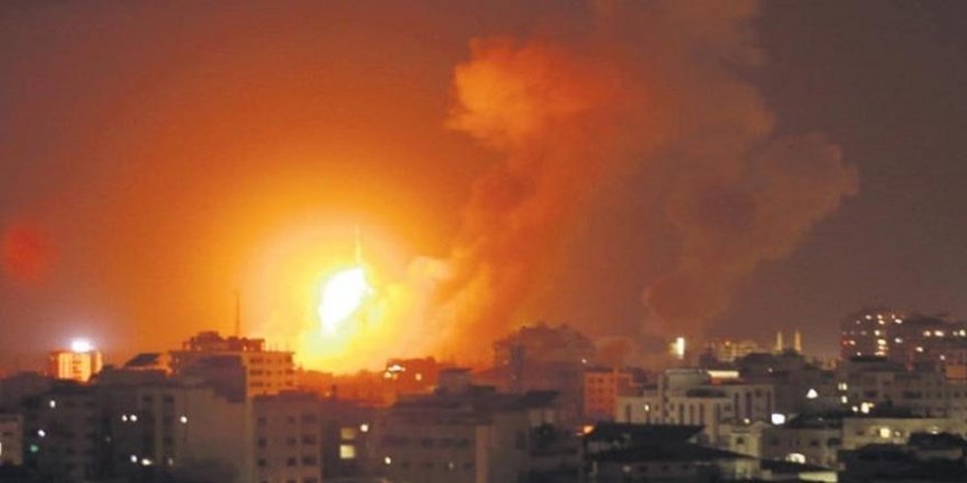 İsrail'den Gazze'ye Hava Saldırısı
