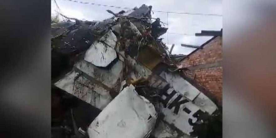 Kolombiya'da uçak düştü: 7 ölü, 3 yaralı