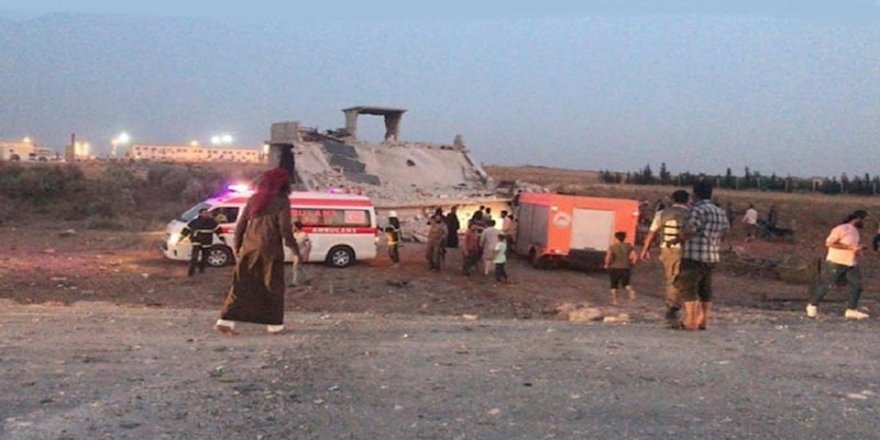 Suriye sınırında bombalı saldırı