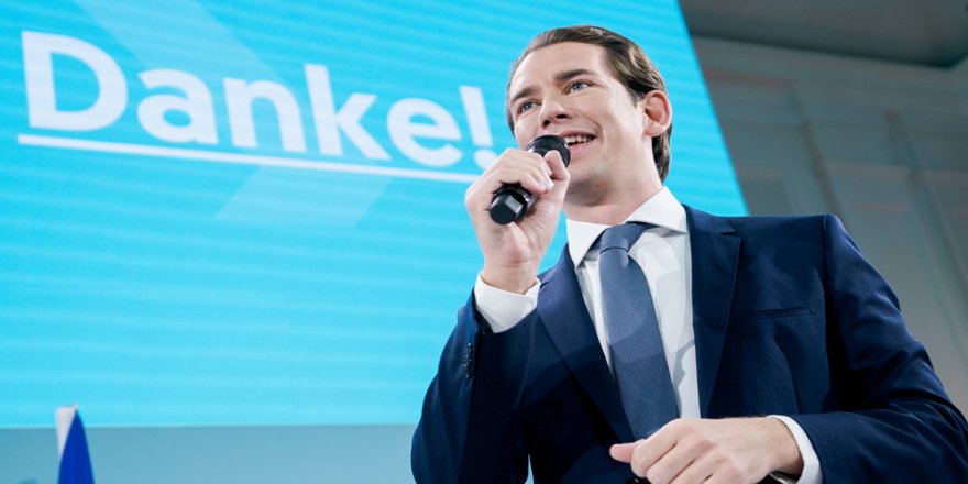Avusturya'da seçimin galibi Sebastian Kurz