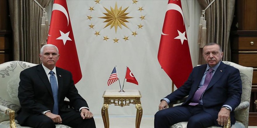Erdoğan - Pence görüşmesi sona erdi
