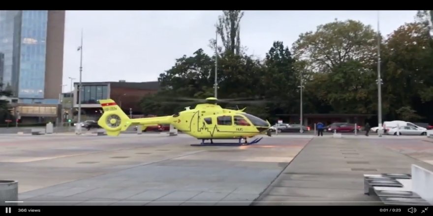 Rojava için BM binası önünde bedenini ateşe verdi