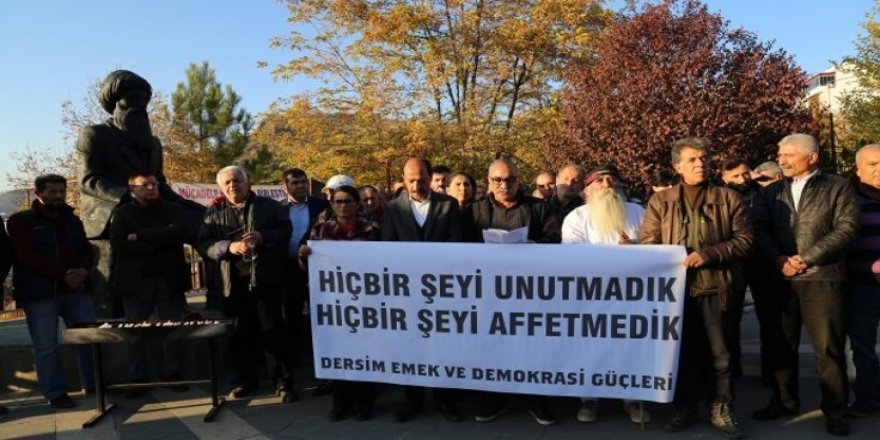 Seyit Rıza Dersim'de anıldı