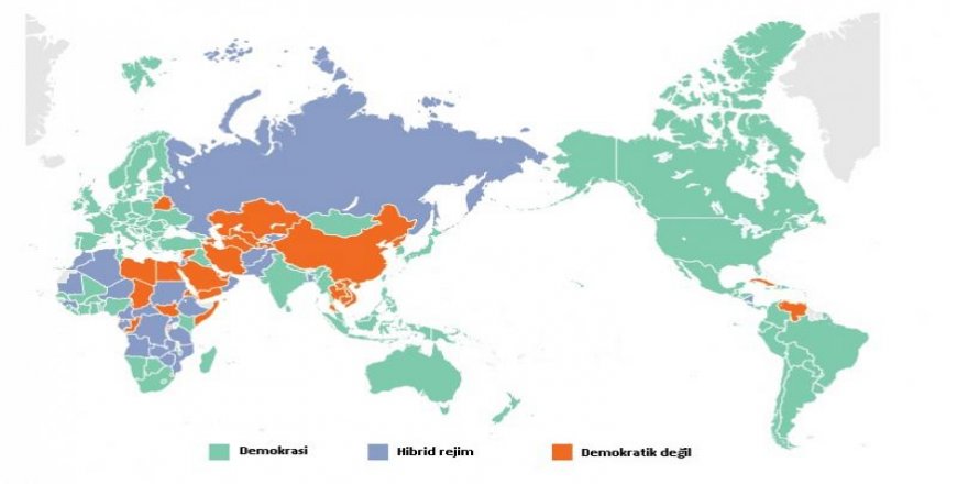 Dünya demokrasi raporu: Türkiye demokrasinin “çok zayıf” olduğu 5 ülkeden biri