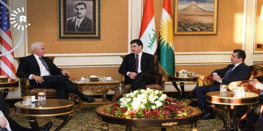 ABD Başkan Yardımcısı Mike Pence Erbil'e ulaştı
