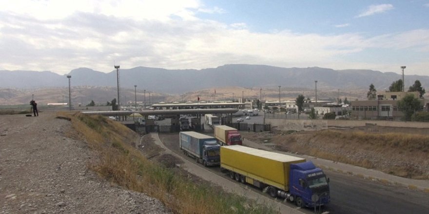 Protestolar İbrahim Halil Sınır Kapısı’nda ticareti yüzde 20 artırdı