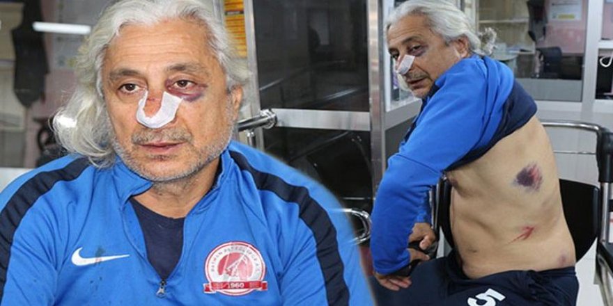 Batman Petrolspor teknik direktörü ve futbolcularına saldırı