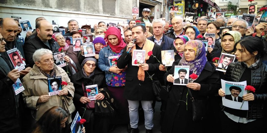 Cumartesi Anneleri'nden JİTEM’e: Ahımız var, unutmasınlar!