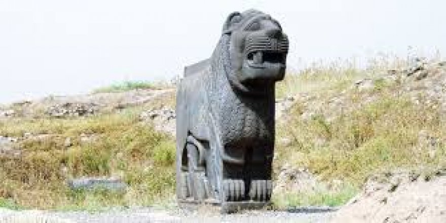 Efrin’de 3 bin yıllık aslan heykeli çalındı