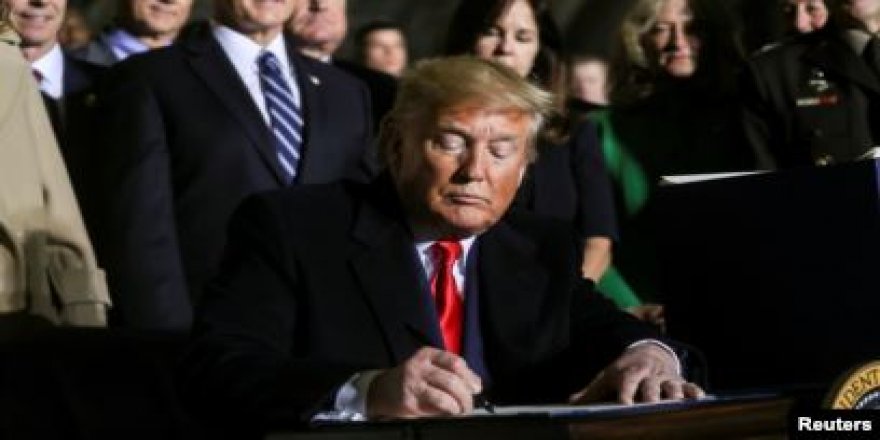 Trump, Türkiye'ye yaptırımları içeren yasa tasarısını onayladı