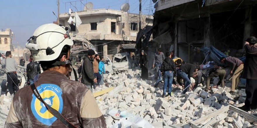 Rusya'nın İdlib'de düzenlediği hava saldırılarında 9 sivil öldü