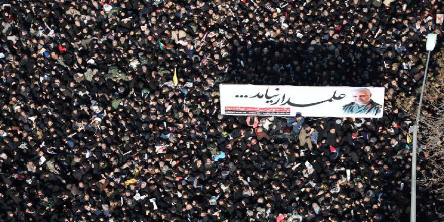 Süleymani'nin cenazesinde izdiham: 35 kişi öldü