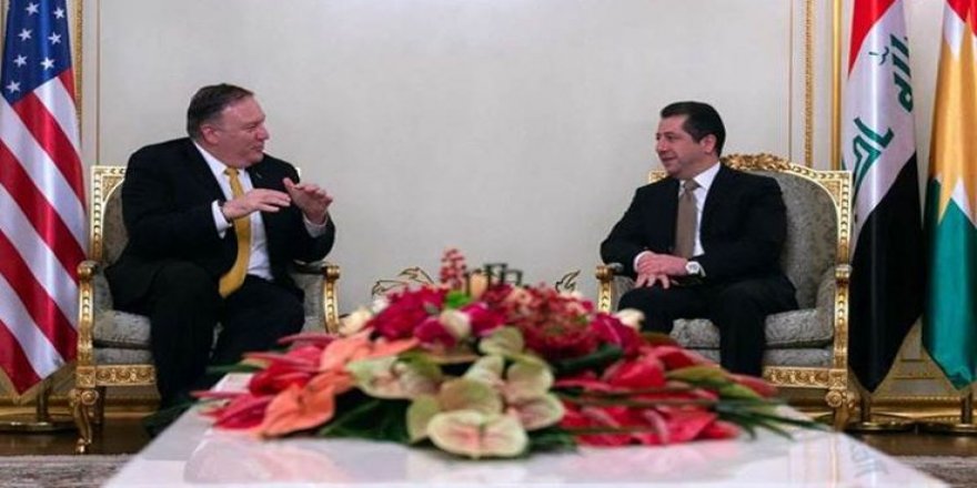 Pompeo'yla görüşen Barzani: ABD'ye önerilerde bulundum