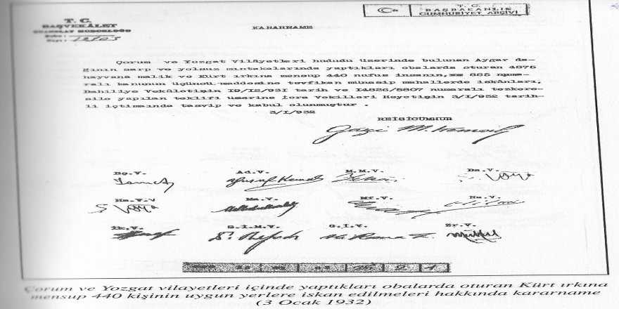 “Nerede Kürt Orada Sürgün”