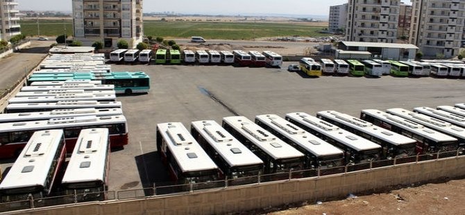 Diyarbakır’da kayyım protestosu; otobüs şoförleri kontak kapattı!