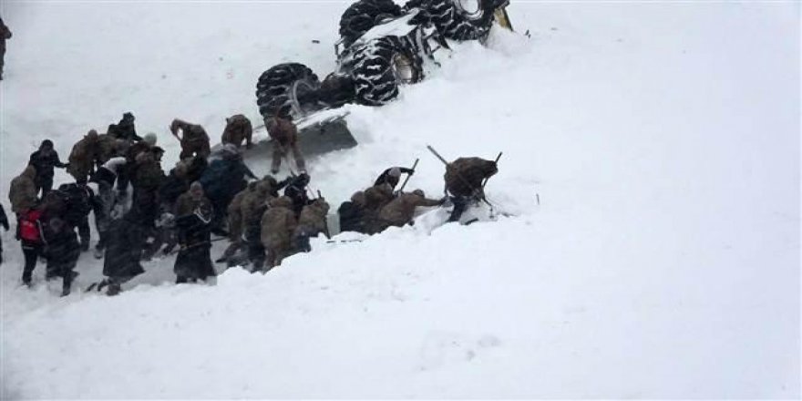Van'da ikinci çığ: 50 kişi çığ altında, 8 kişi yaşamını yitirdi
