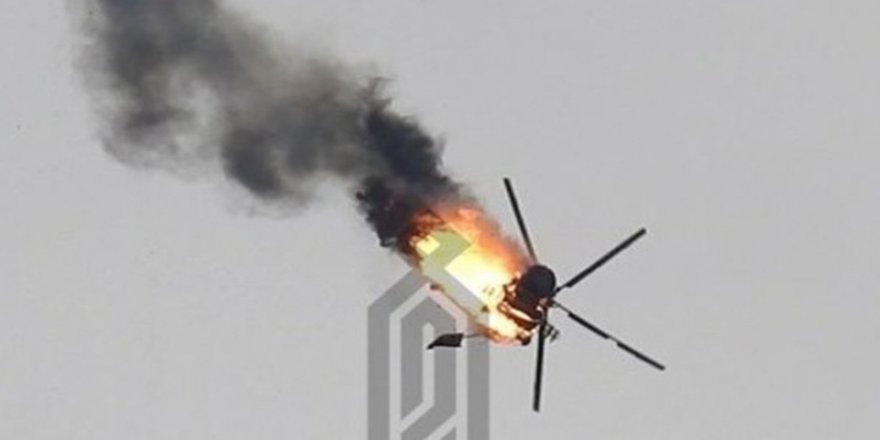 İDDİA: Türkiye Suriye helikopterini vurdu