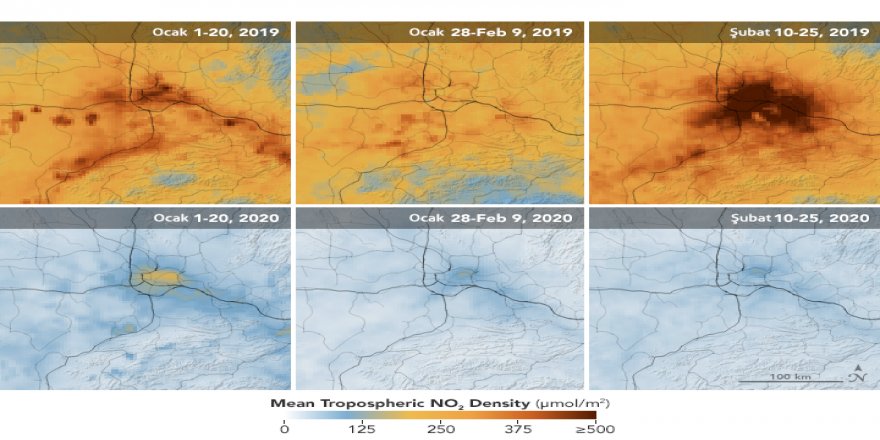 ‘Korona virüs atmosferin temizlenmesine yol açtı’