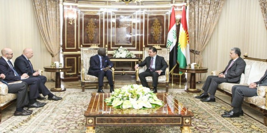 Başbakan Barzani BM heyetiyle görüştü
