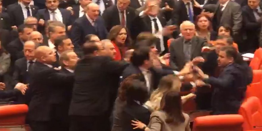 TBMM Genel Kurulu'nda kavga