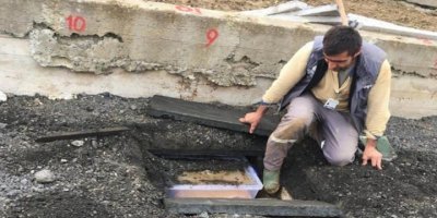 261 cenazenin gömüldüğü kaldırımın görüntüsü oraya çıktı