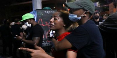 New York'ta 'Adalet yoksa huzur da yok', 'Tenimin rengi yüzünden beni öldürme' sloganlarıyla adalet arayışı