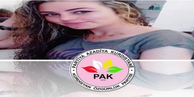 PAK: Kürt Kızı Melek Nebih Halil’in Afrin’de Katledilmesi’ni Lanetliyoruz