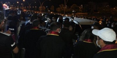 Baro başkanlarına yine polis müdahalesi