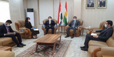 Güney Kore'den Kürdistan'daki kamplara 300 bin dolar bağış