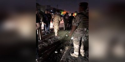 Bağdat’a füzeler düştü