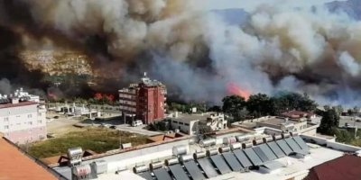 Hatay'da orman yangını söndürüldü